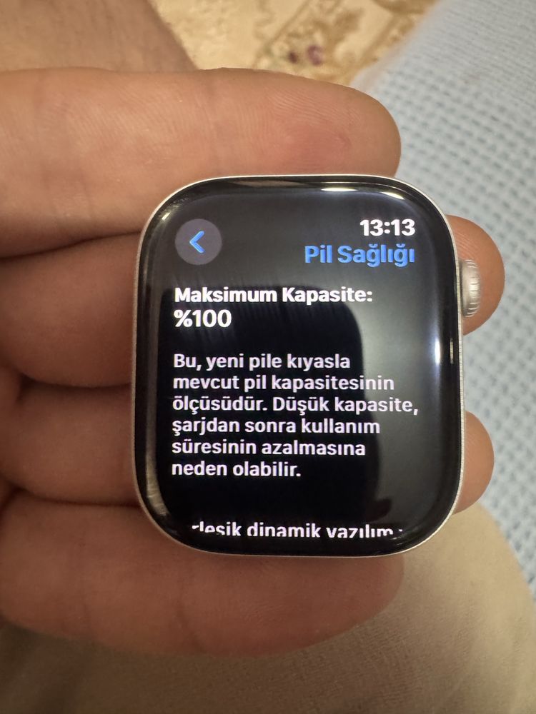 Apple watch series 10 46MM Aluminium Silver GPS