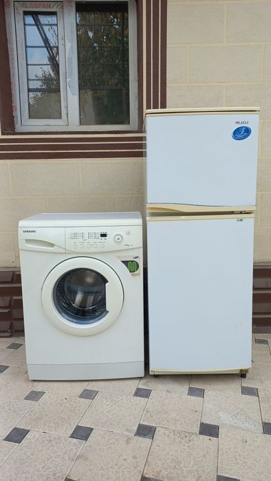 Холодильник Стиральная машина Самсунг