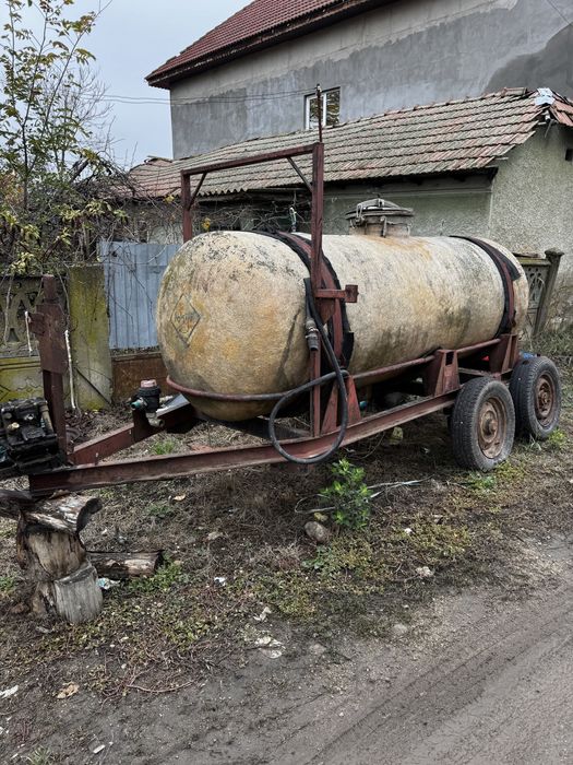 Vand cisterna si plug 2 brazde