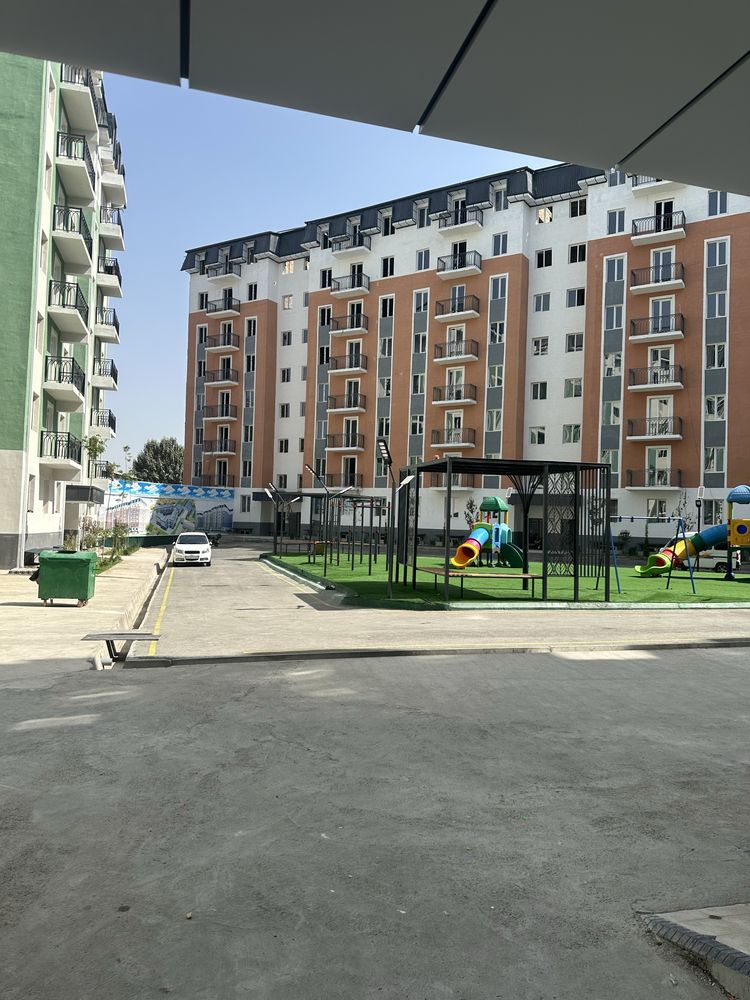 Комбинат Гулистон кучада Новостройка 2 хонали коробка квартира 53 кв