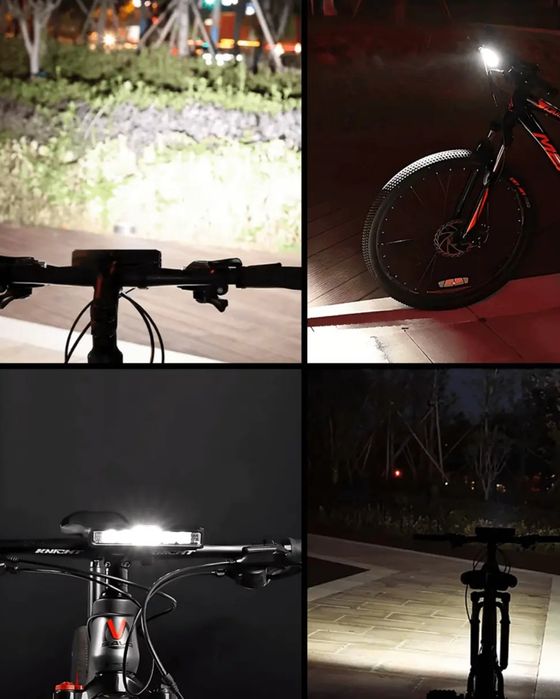 Lumina frontala profesionala bicicleta,carcasa metal, luminozitate 100