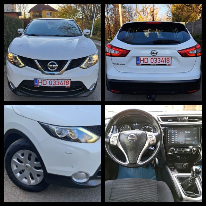 Nissan Qashqai*Af.2017*1.2 Dig-T*120Cp*6+1V*Clima*Navi*Pilot*Led*Euro6