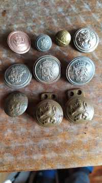 Продавам военни царски копчета