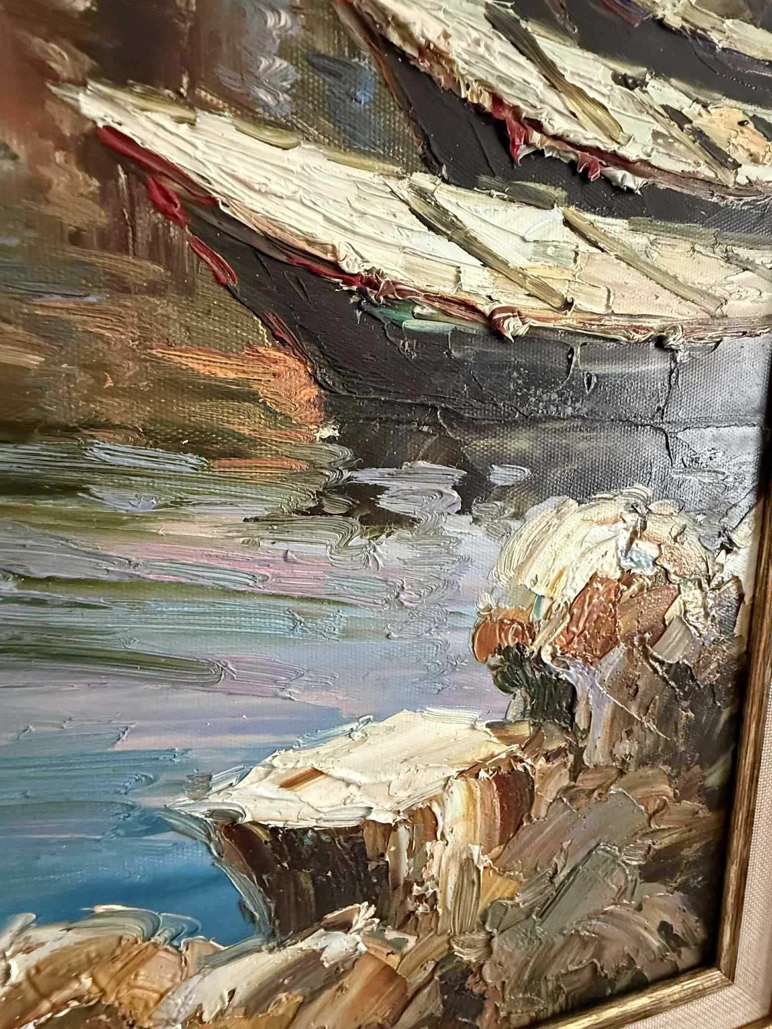 Картина море масло / платно