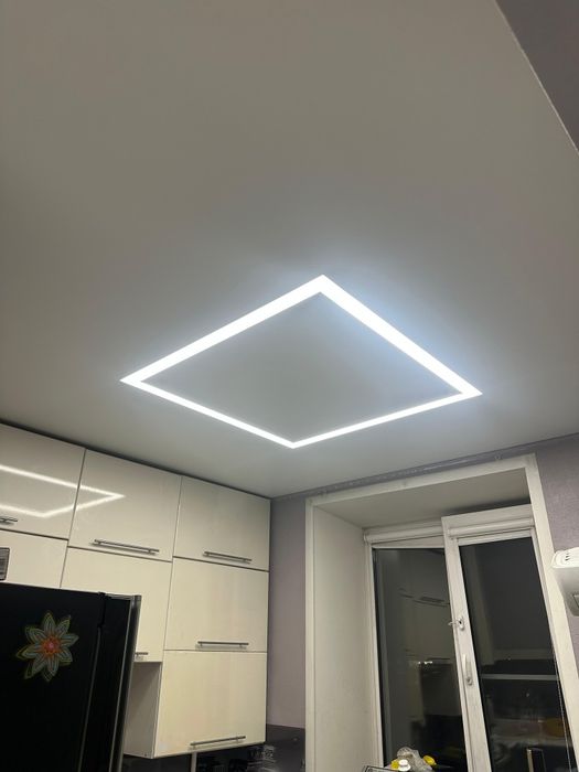 Натяжные потолки любой сложности