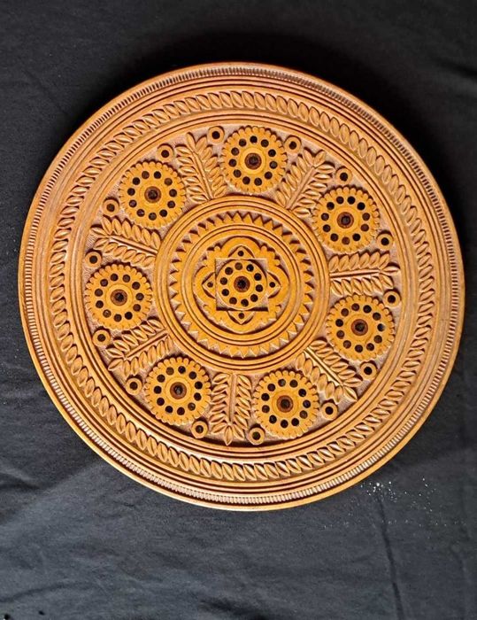 Красиво дървено пано