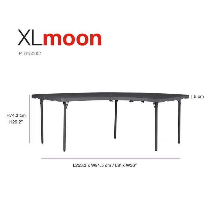 Mese Zown XXL Moon, Mese Modulare, Mese Serpuite