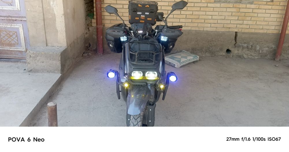 Moto skuter tank 3