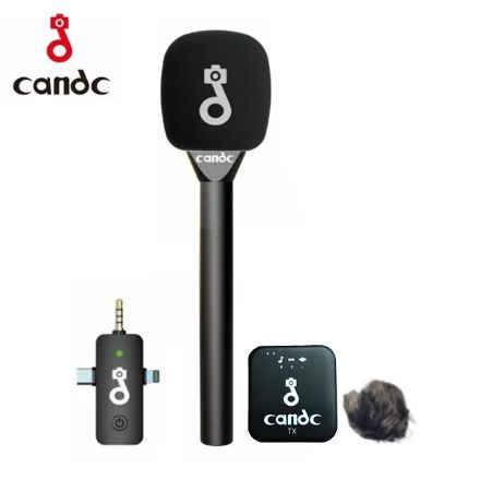 Беспроводной микрофон Candc / Микрофон для интервью / Доставка 24/7