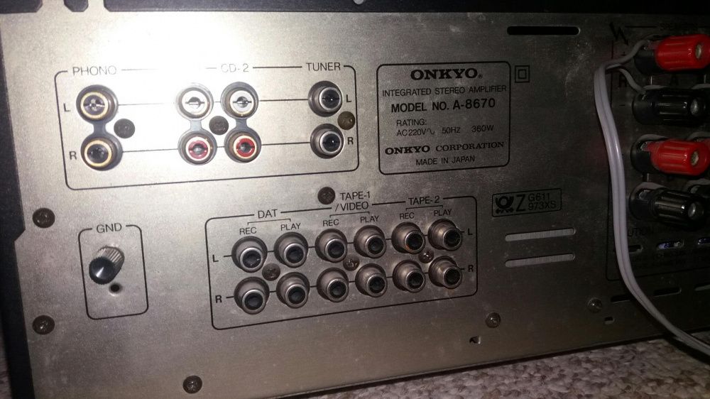 Amplificator onkyo integra A8670, 2x160W