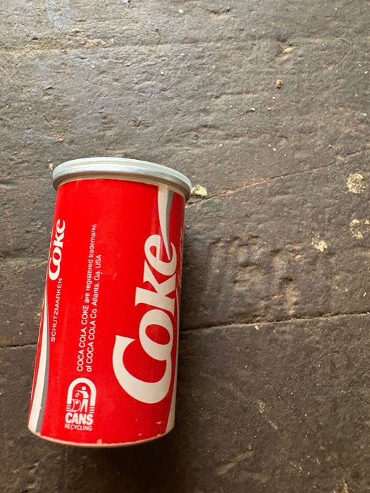 ascutitoare creioane aluminiu veche - Coca Cola - pt colectie