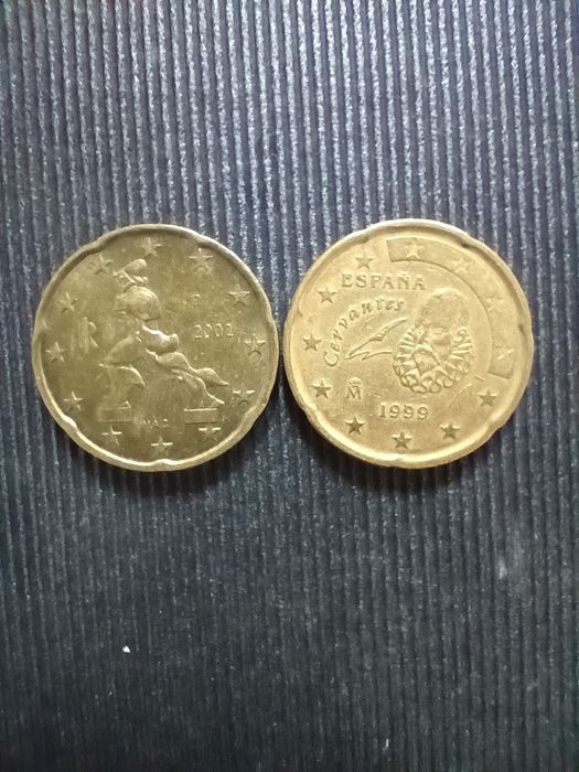 Стари монети Евро и евро центове