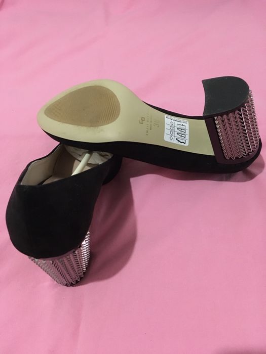 Pantofi piele intoarsa