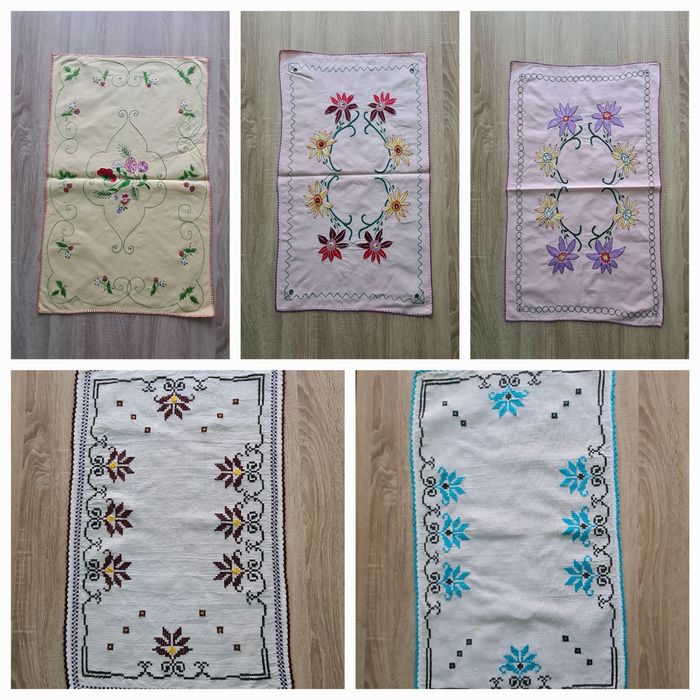 Carpete (peretare) vintage cusute manual