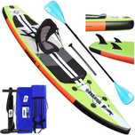 Placă SUP Gonflabilă 2-în-1 Stand Up Paddling & Caiac cu Accesorii
