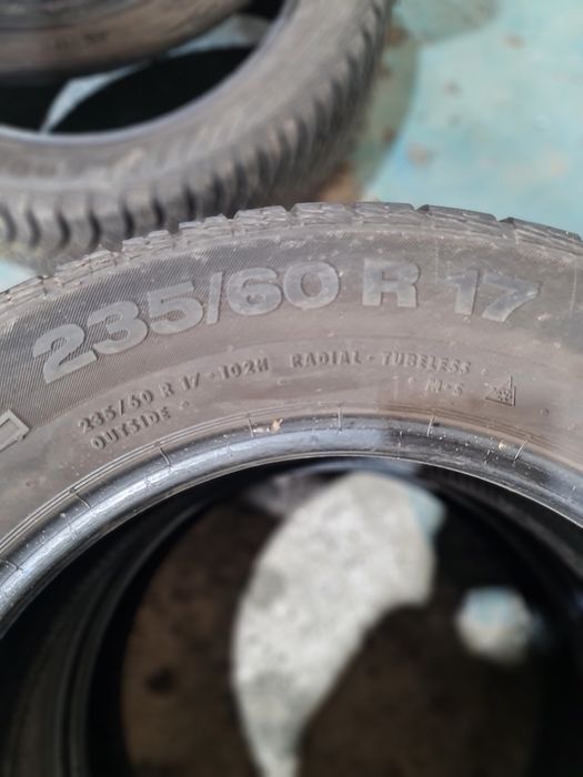 2x 235/60/17 M+S CONTINENTAL 6MM Stare impecabila