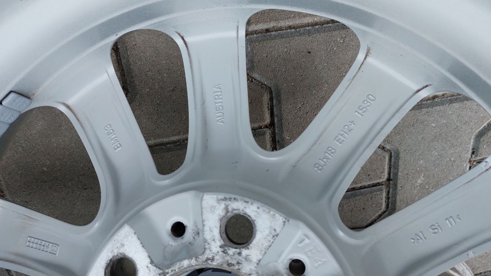 Jante BMW F10 F11 F12 F13 F06 F07 GT Style 328 originale Seria5 pe 18