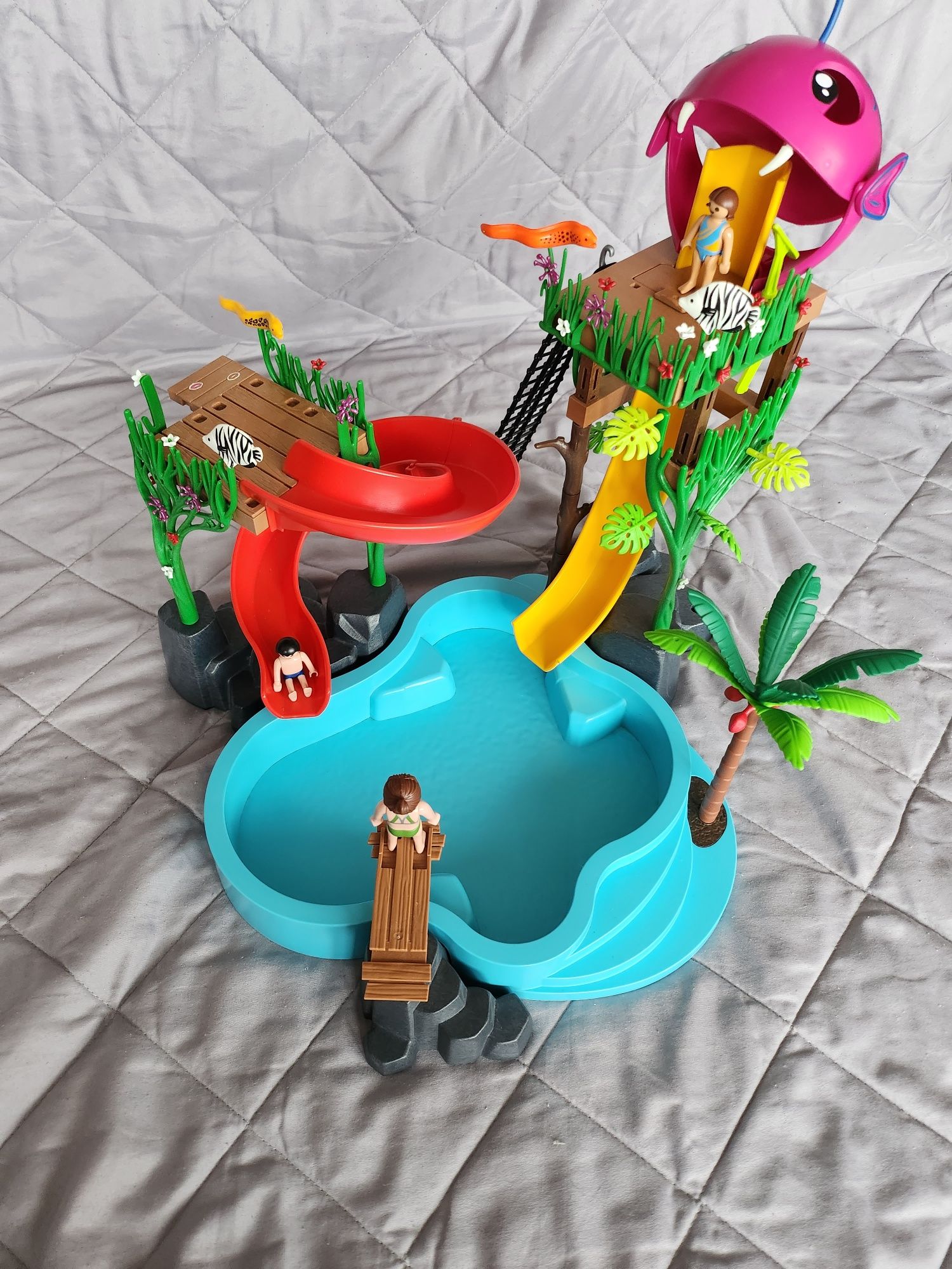Playmobil aquapark cu tobogane