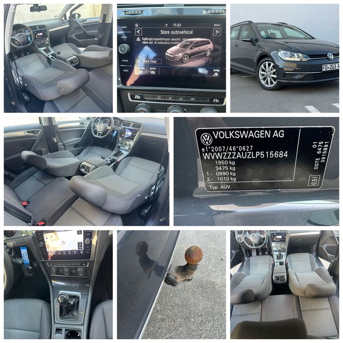 Golf 2020 1.6tdi distronic Navi Jante 17 vw Bluetooth