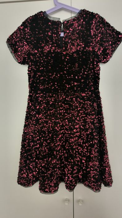 Set rochita si Cardigan / hanorac paiete rosii Smyk  128