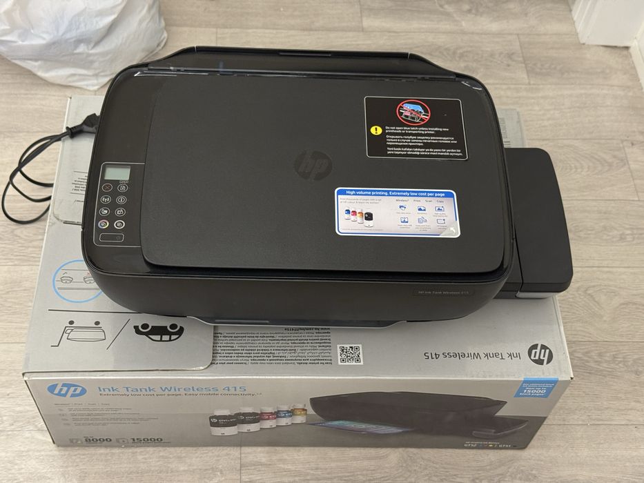 принтер hp ink tank wireless 415 новый