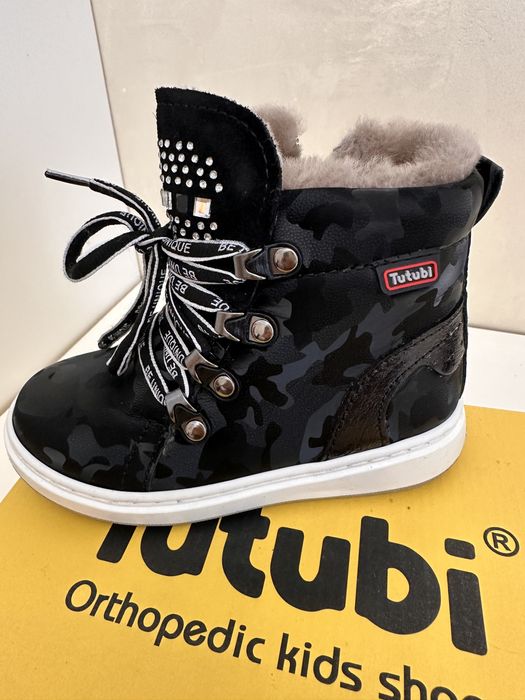 Продам новые детские ортопедические зимние сапоги из натуральной кожи