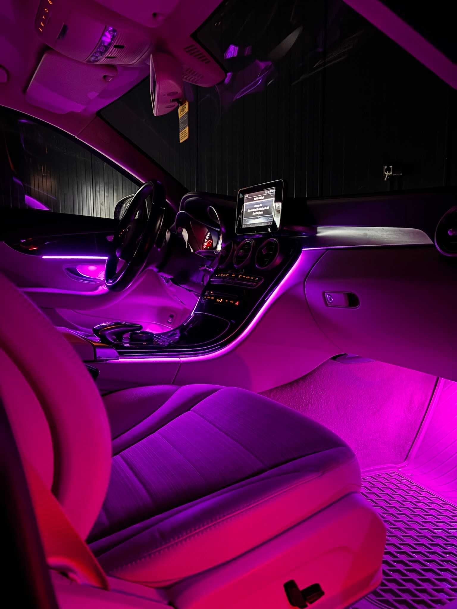 Kit ambientale Mercedes - Lumini Acrilice
