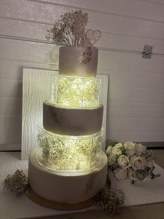 Macheta de tort - cu lumini