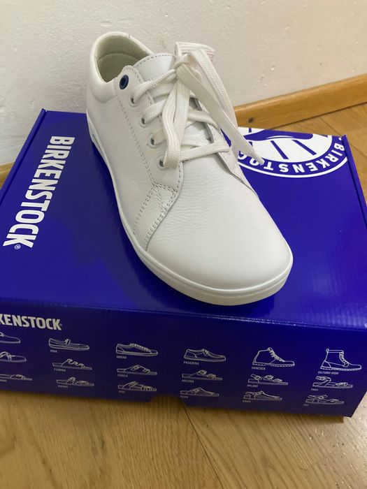 Birkenstock adidasi piele Albi noi