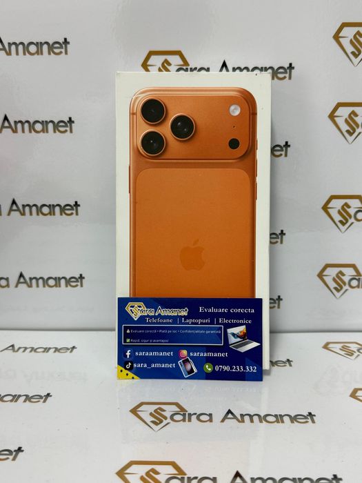 Iphone 17 Pro Max 256Gb ( sigilat ) Sara Amanet