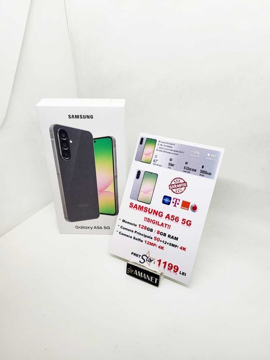 ***STAR*** Shop: Samsung A56 - Sigilat - Garantie!!!
