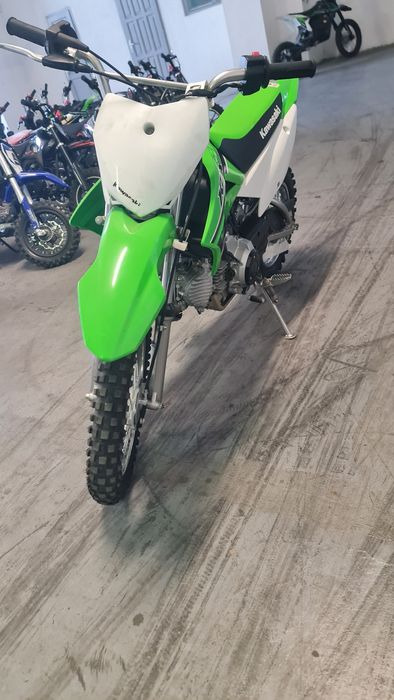 Cross 110cc kawasaki semiautomat pentru copii