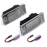 Becuri led numar Vw Passat Golf Tiguan Touareg Sharan Audi A3 A4 A6 A7