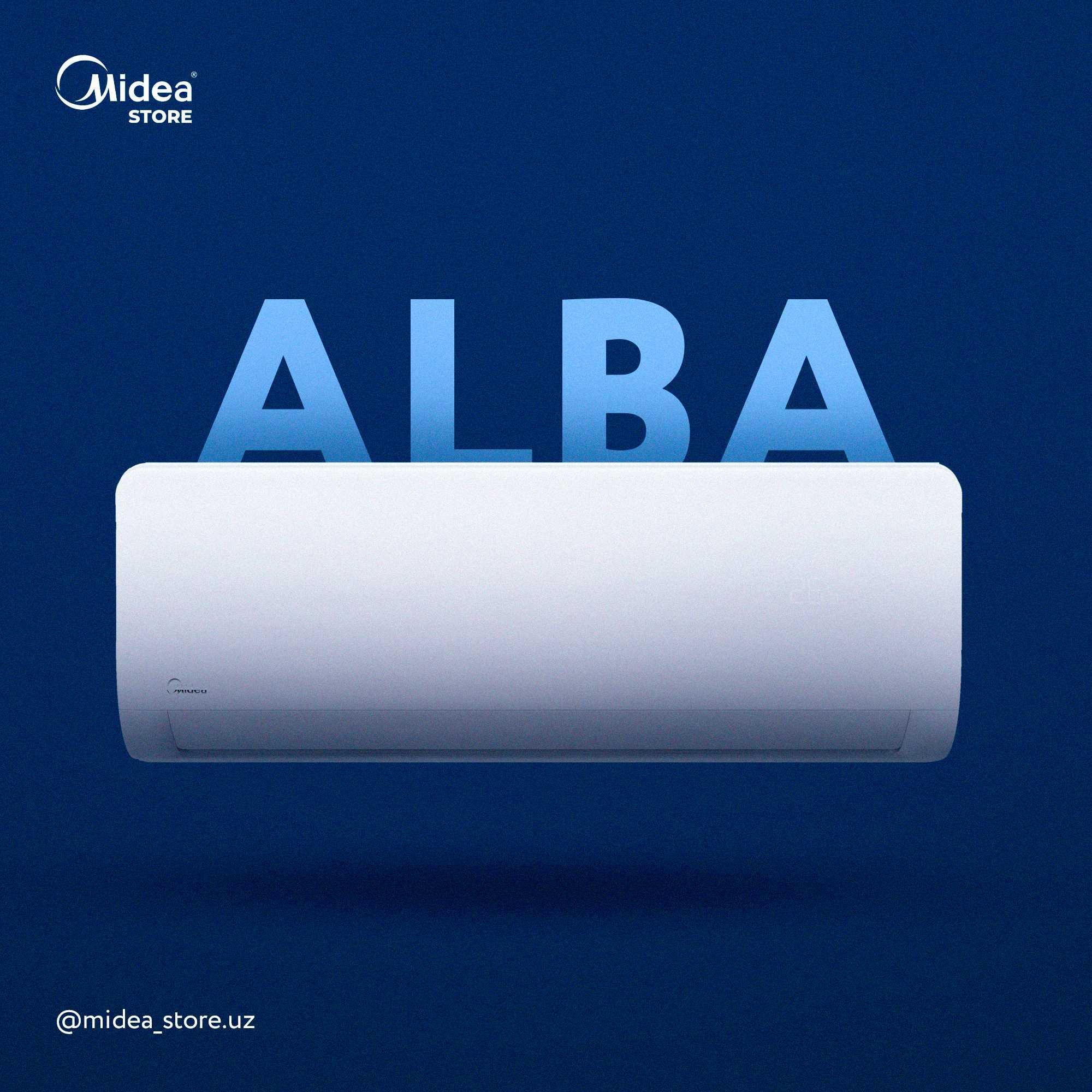 Кондиционер Мидея / konditsioner Midea ALBA 7 INVERTER + Low voltage