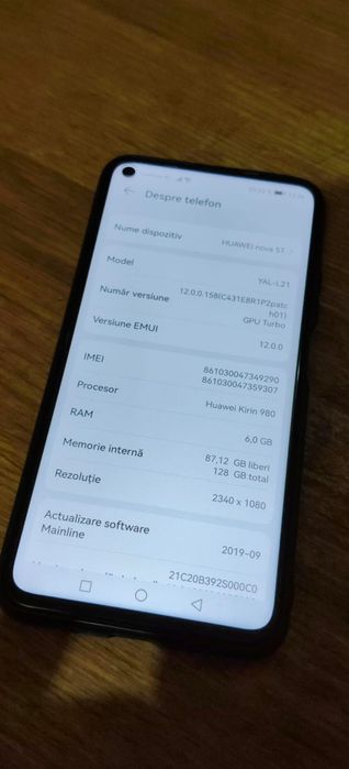 Huawei Nova 5T ( citiți tot anuntul vă rog )
