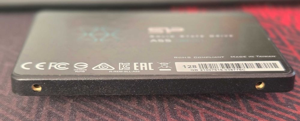 ССД:  Silicon Power A55 128GB  -  2.5 inch, SATA3