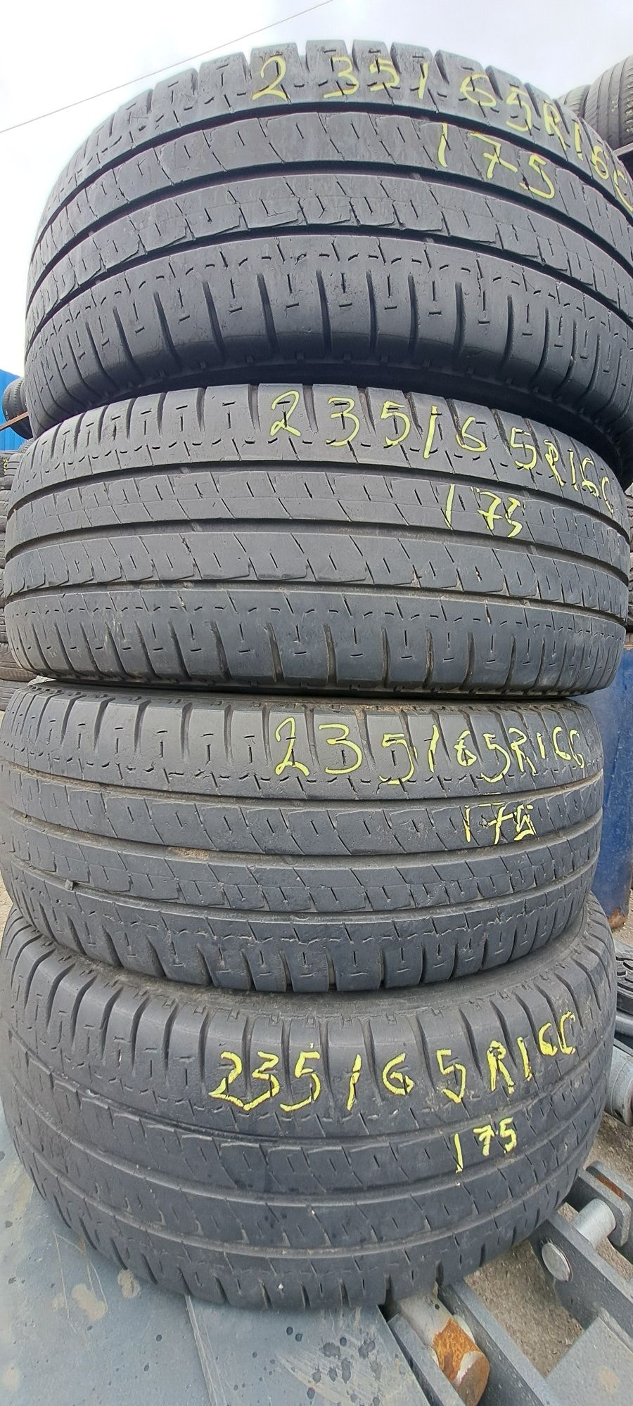 4 anvelope vara 235/65r16C Michelin Montaj Gratuit