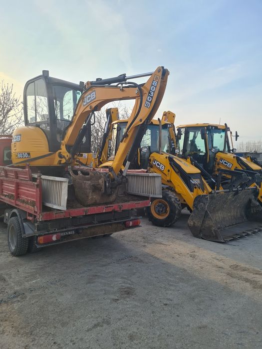 Buldoexcavator, Manitou, Basculanta 8x4,  Bobcat