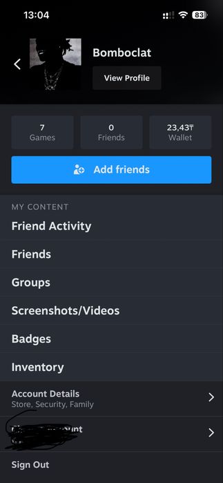 Прайм аккаунт CS2