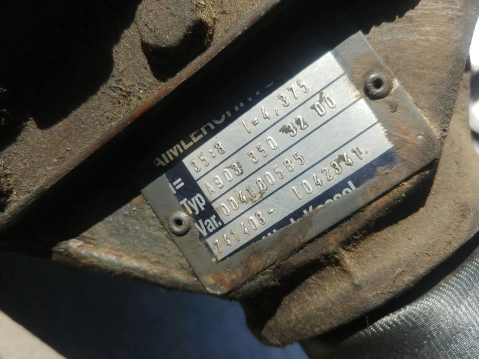 punte spate mercedes sprinter 903 2.0 cdi  raport 35.8  2003 a9033510005