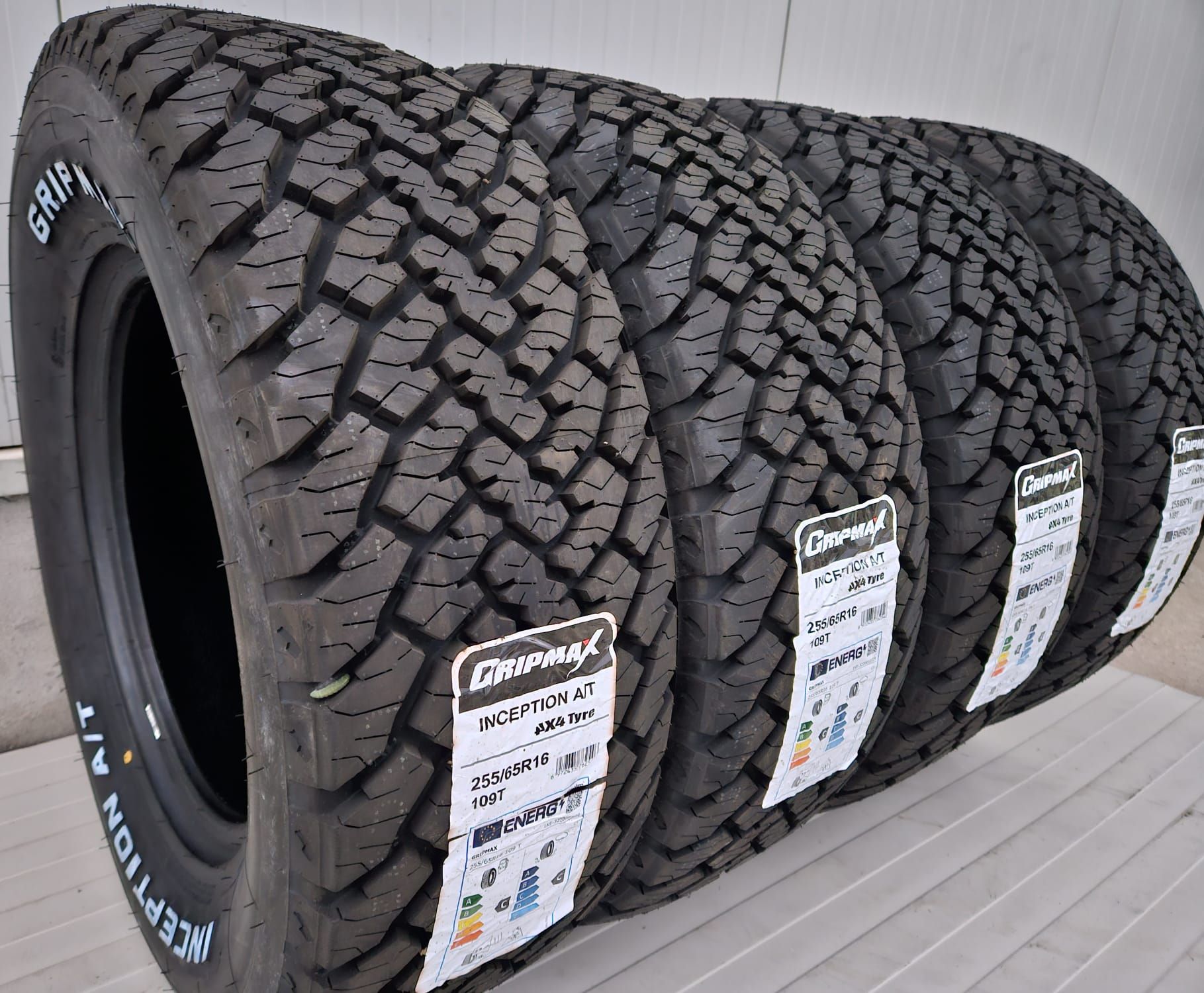 255/65 R16, 109T, GRIPMAX  Inception A/T, Anvelope All Terrain M+S