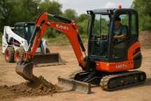 Servicii excavari,transport nisip,pietris,pamant