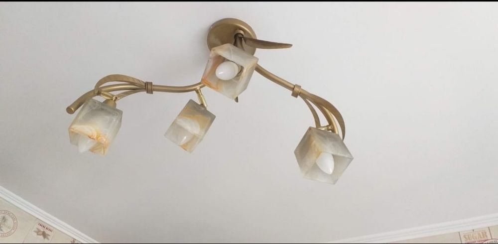 Люстра 4х рожковая