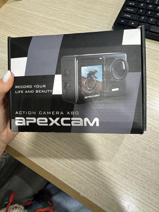 Camera video sport Apexcam X80, 4K, 24MP, NOUA!!!