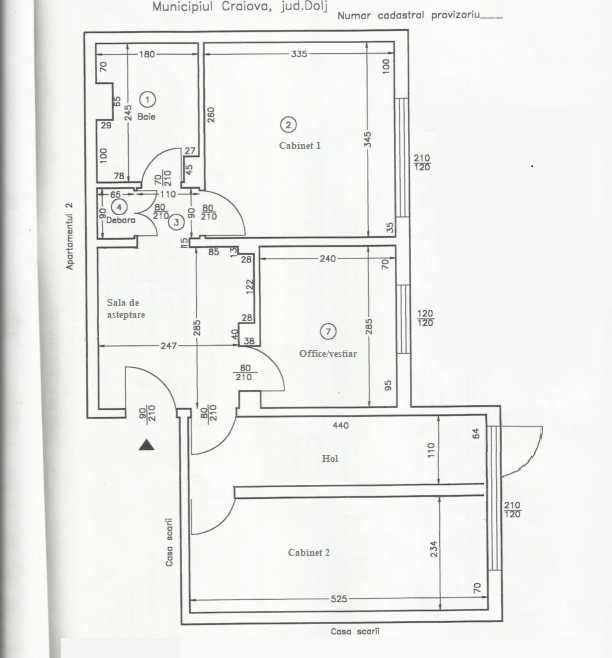 (vanzare) apartament pretabil spatiu comercial, langa Lidl de la gara