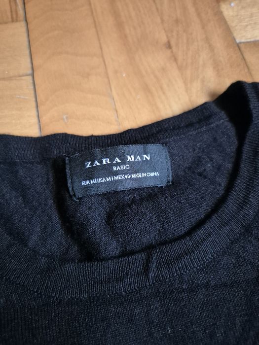 Pulover premium Zara Man, din tricotaj moale, Bărbați - M