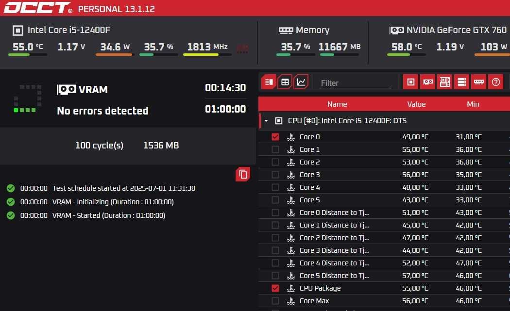 EVGA Nvidia GeForce GTX-760 2GB GDDR5.