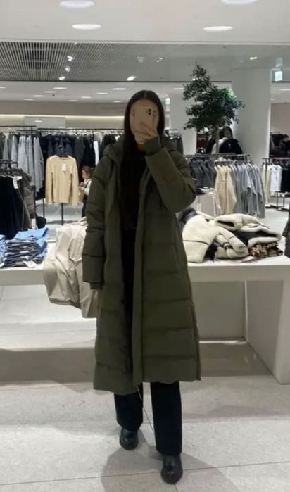 Зимний пуховик Zara