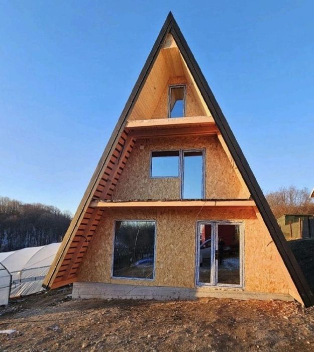 Cabane din lemn tip A