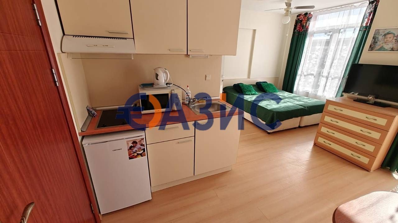Студио на 5-ти етаж, Рейнбоу 2, Слънчев бряг, България-36 кв.м., цена